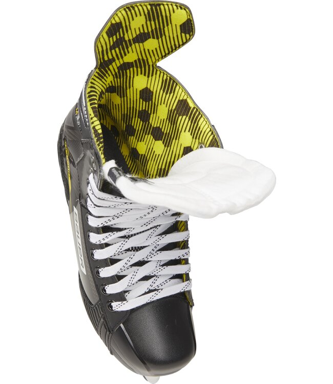 Bauer Schlittschuh Supreme M3 Ansicht von oben und Innenschuh