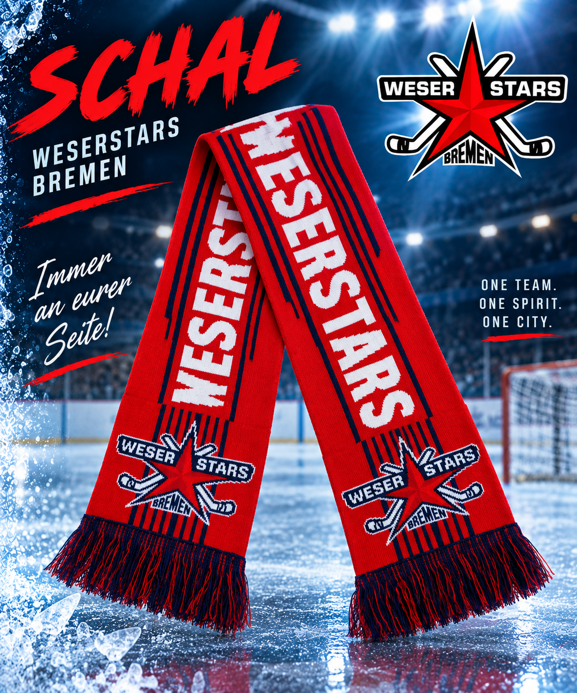 Weserstars Bremen Schal