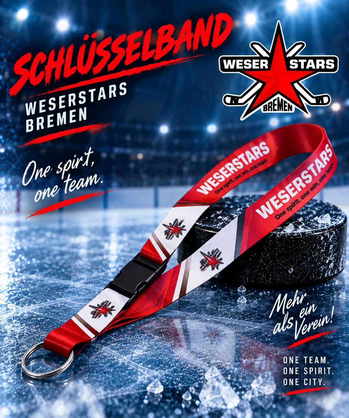 Weserstars Bremen Schlüsselband