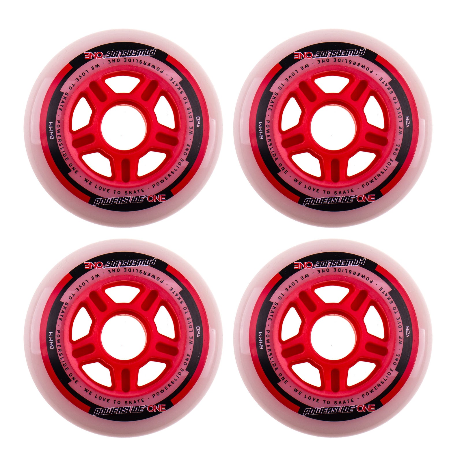 Powerslide One Rollen 84mm 4er Set