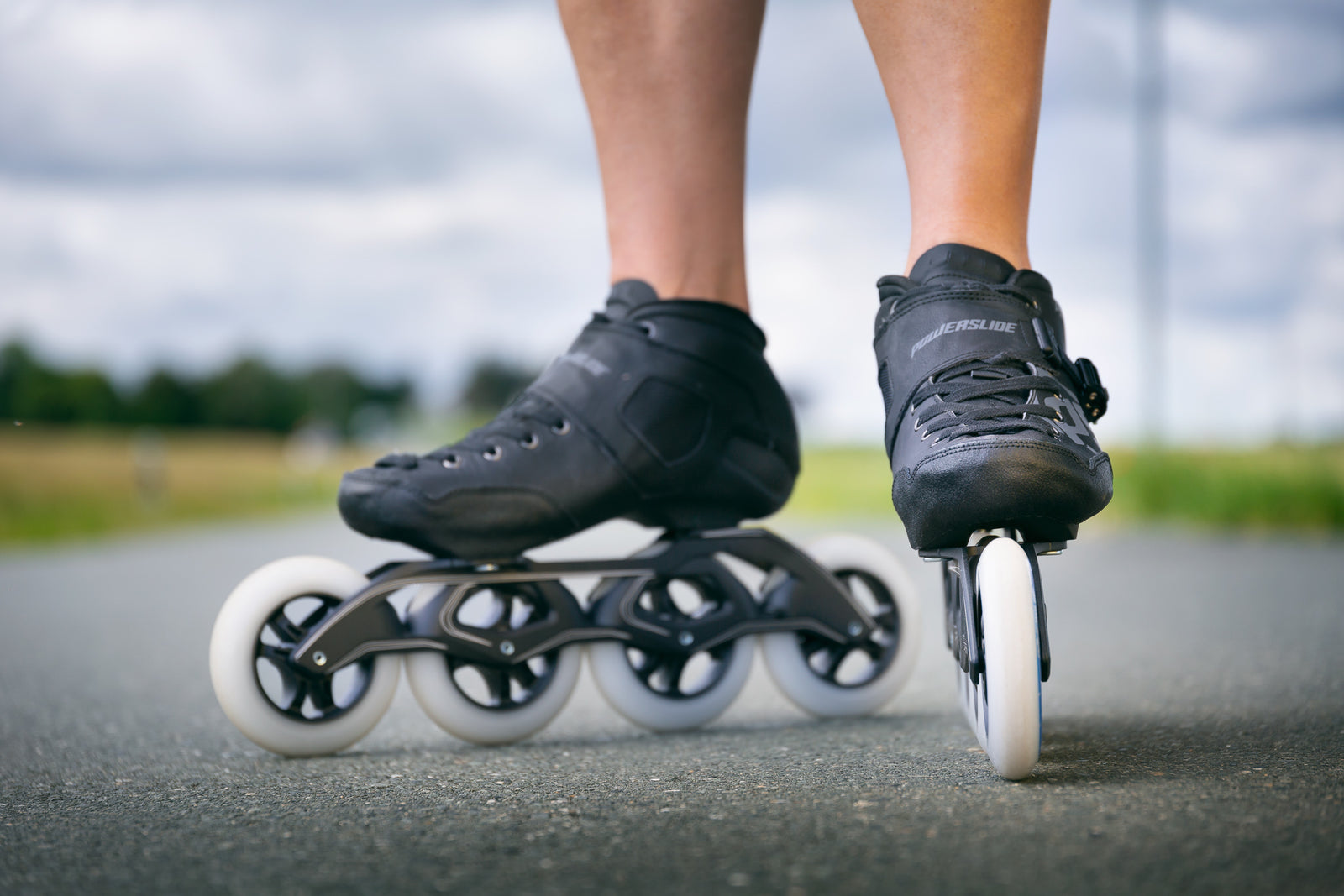 Powerslide Final 110, Fronbtansicht und Innenseite im Freien