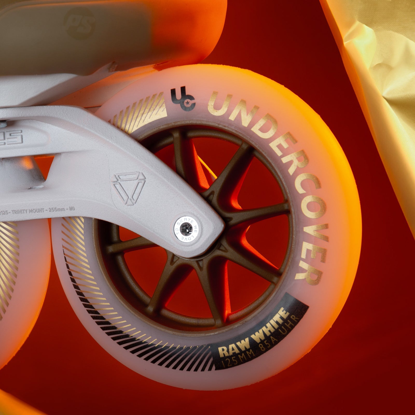 Powerslide Swell Gold 125 Ansicht der Rolle