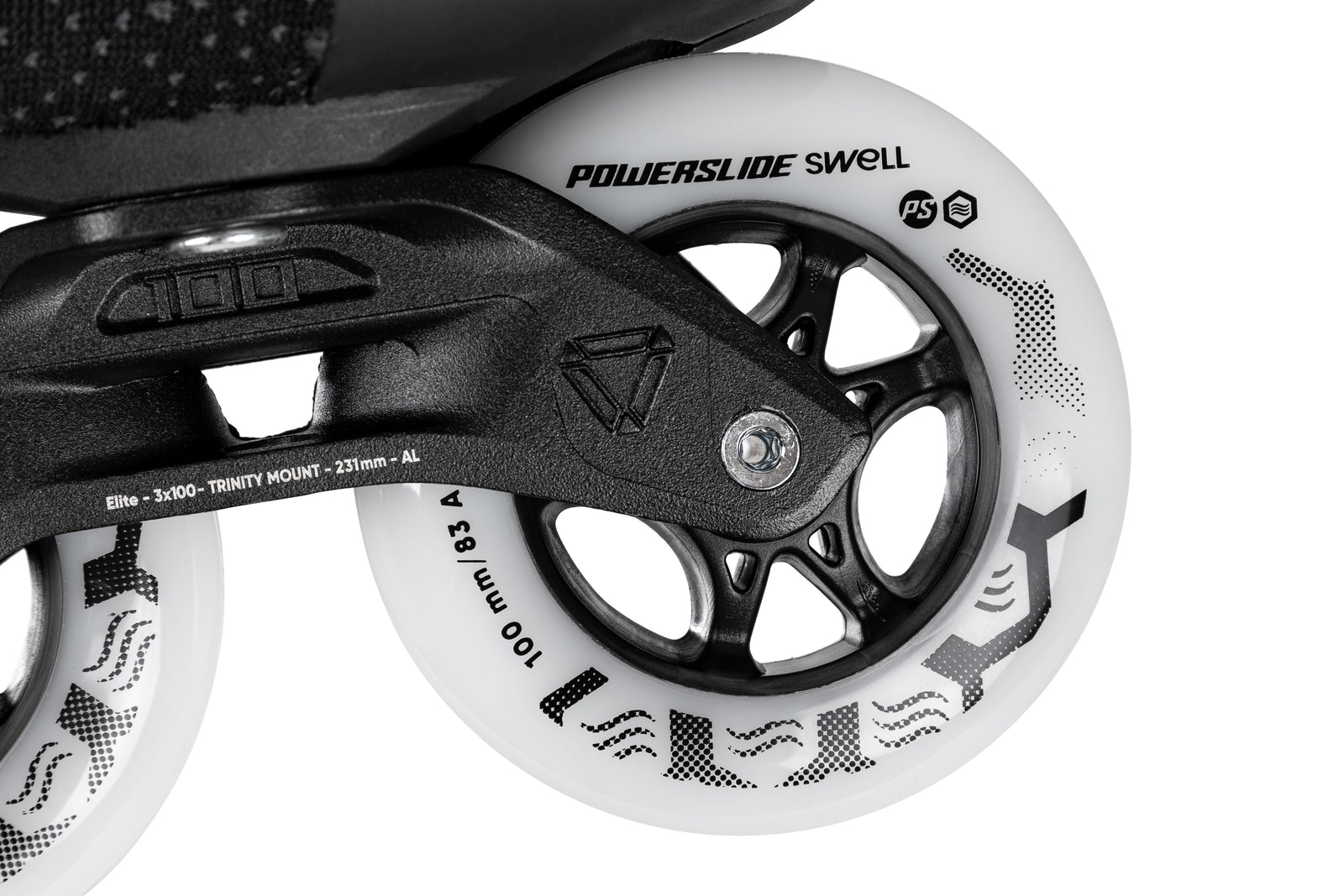 Swell Lite Black 100 Ansicht der Rolle
