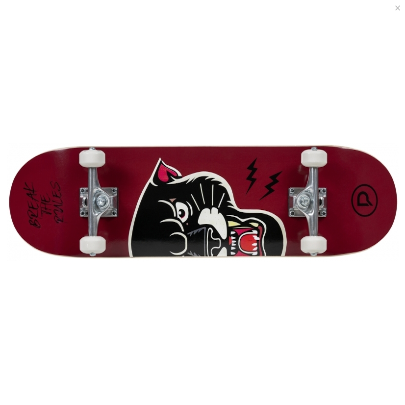 Playlife Skateboard Black Panther